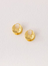 Sol Beam Earrings - Gold