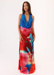 Mayu Maxi Dress - Twilight Petal