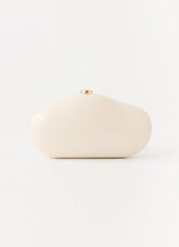 Milliani Clutch Bag - Cream