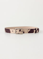 Mercury Kiss Belt - Brown Cow