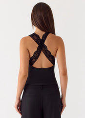 Calandra Top - Black