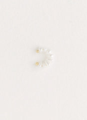 Pearl Drop Ear Cuff - Pearl