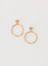 Tropicana Spritz Earings - Gold