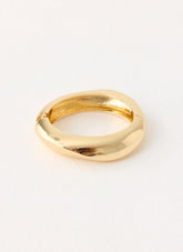 Faded Bloom Bangle - Gold