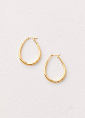 Gleam Hoop Earrings - Gold