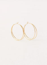 Isabetta Hoop Earrings - Gold
