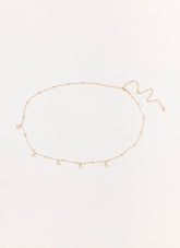 Crystal Haze Belly Chain - Gold