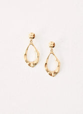 Ember Glow Earrings - Gold