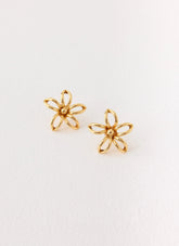 Sunpetal Earrings - Gold