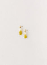 Lozano Earrings - Lime