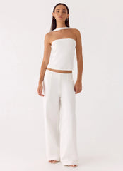 Emilia Pant - White