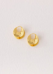Sol Beam Earrings - Gold