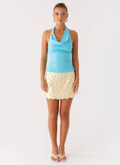 Destination Top - Turquoise