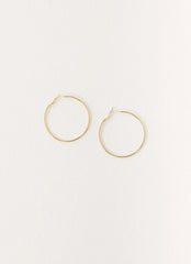 Maxxy Hoop Earrings - Gold