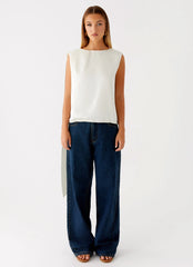 Mojito Cowl Top - Ivory
