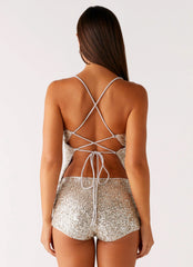 Maelis Cami Top - Silver