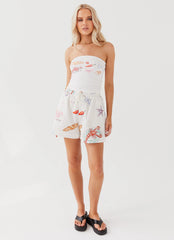 Sweet Relief Linen Shorts - Banchetto