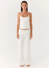 Shaniqua Pant - White