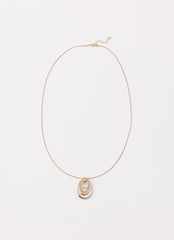 On The Low Necklace - Two Tone