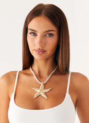 Starlust Necklace - Ivory