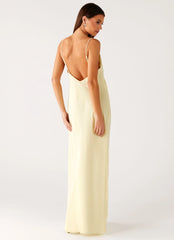 Oliana Maxi Dress - Yellow