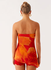 Over The Horizon Asymetrical Top - Serene Orange