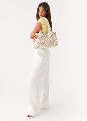 Majorca Shoulder Bag - Ivory