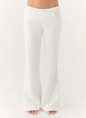 Shaniqua Pant - White