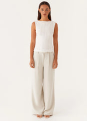 Sandi Tank Top - White