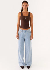 Signature Tank Top - Chocolate
