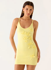 Cottesloe Mini Dress - Yellow