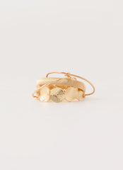 Blossom Stack Bracelets - Gold